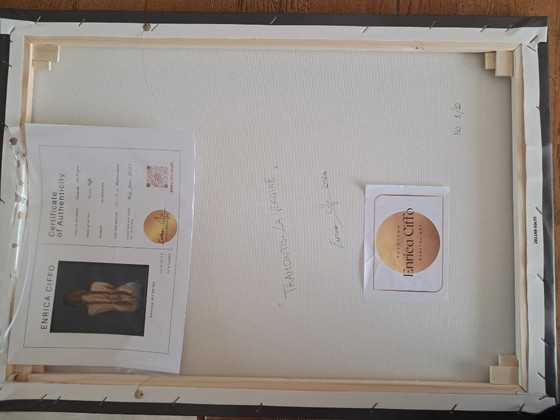 Image 1 of Enrica CIFFO - Tramonto, La Vergine - Litografía del artista