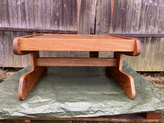 Image 1 of Brutalist Chalet Coffee Table - Solid Oak