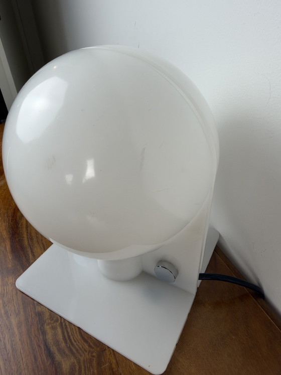 Lampada da tavolo Sirio – Sergio Brazzoli per Harvey Guzzini – Anni '70 – Lampade da tavolo, Metal, Plastic (photo 9 of 12)