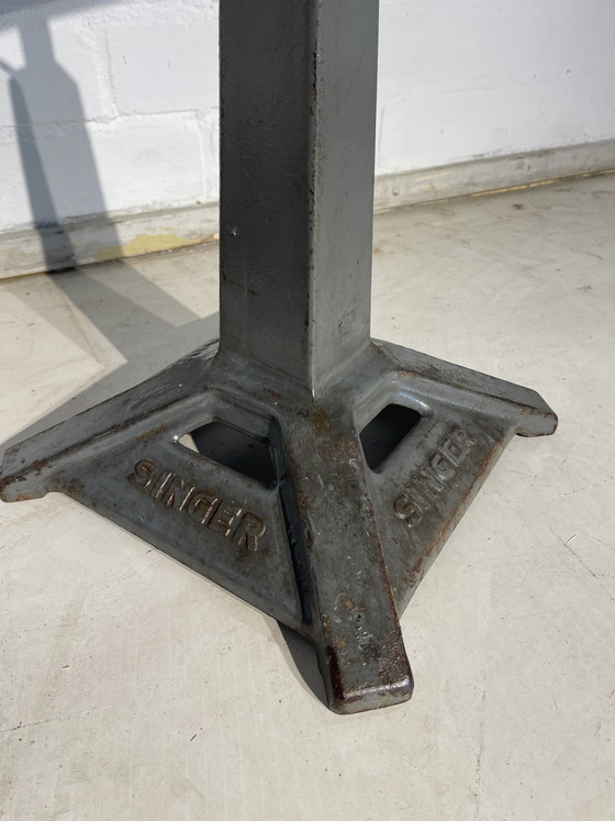 Image 1 of Singer chairs stools vintage industrial