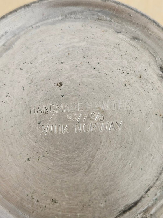 Image 1 of Zinnbecher von Brødrene Wiig Norwegen