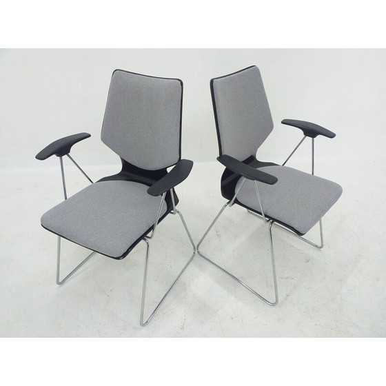 Image 1 of Pair of vintage armchairs by Elmar Flötotto for Pagholz, 1970