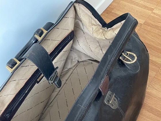Borsa da viaggio vintage in pelle, nera – Antunes, Borse da viaggio, Calfskin (photo 3 of 5)