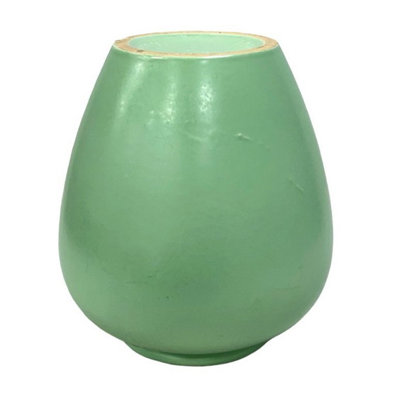 Image 1 of Scheurich 504-20 mintgrüne minimalistische Keramikvase, Deutschland 1970er Jahre