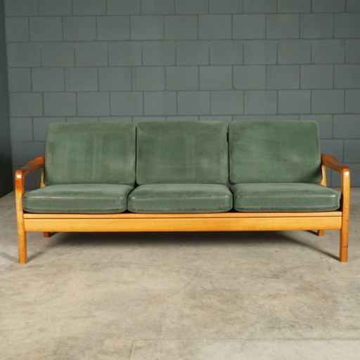 Vintage Danish Sleeper Sofa - Juul Kristensen - 1960s