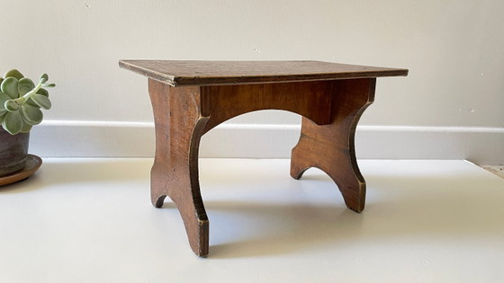 Vintage Houten Krukje – Wood (photo 9 of 12)