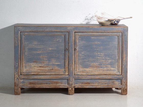 Credenza antica in legno di pino – Cina, circa 1950 – Credenze, Iron, Mid Century Modern (photo 40 of 40)