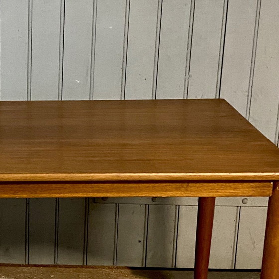 Image 1 of Scandinavische houten eettafel, bureau, 1960