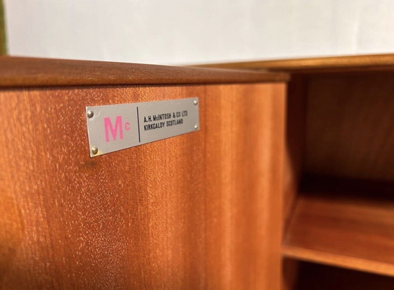 Image 1 of Mid century retro vintage teak McIntosh sideboard 1960 Dunvegan Tom Robertson English Scandinavian Design  