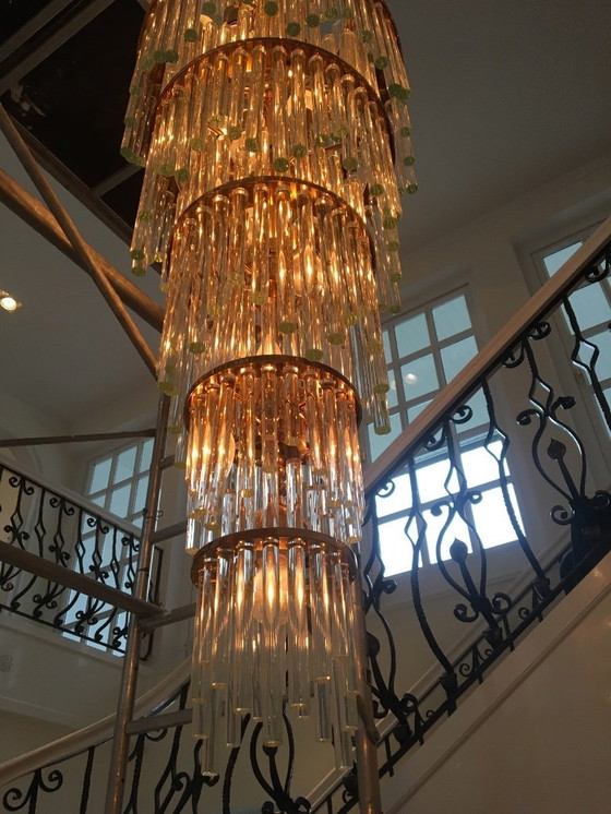 Image 1 of Palwa enorme lampadario unico anni '70