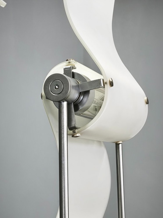 1994 ClassiCon BIA Floor Lamp by Gioia Meller Marcovicz, Germany, Floor lights, Metal, Glass, White (photo 4 of 11)