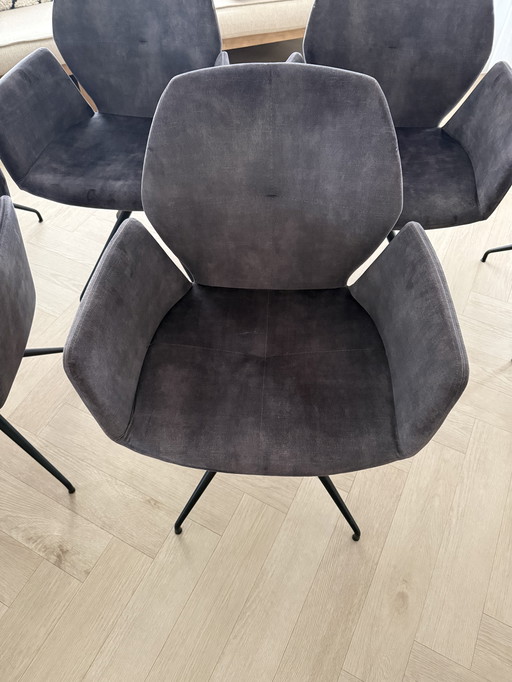 6 x Mobitec Mood Esszimmerstühle