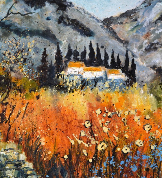 Afgelegen huizen in de Provence – A. Colant, Kunst, Canvas (photo 3 of 5)