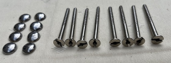 Image 1 of Eichholtz Hudson Wall Coat Rack | Large Version | Nickel | New Condition