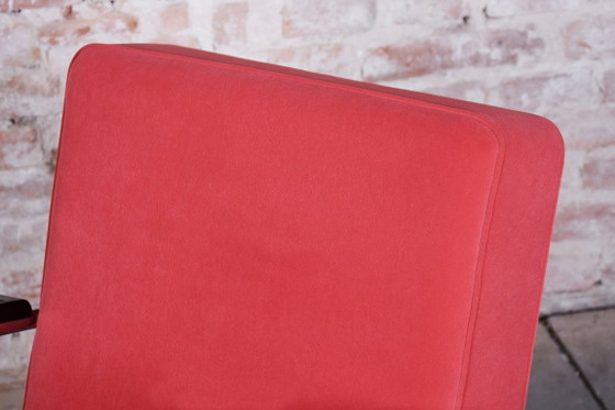 Fauteuil Bauhaus restauré, par W. Gispen, Mücke-Melder, Chrome, Tchèque, années 1930 – Metal, Velvet (photo 2 of 8)