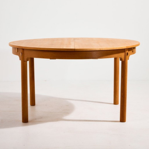 MK10951 Modelo 140 Mesa de comedor de roble restaurada por Børge Mogensen para Karl Andersson & Söner