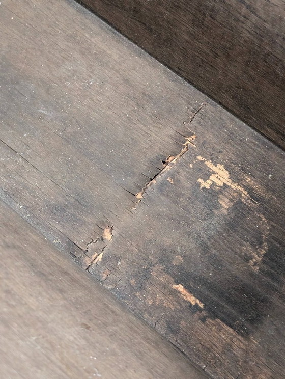 Image 1 of Wabi-Sabi Danish Solid Wood Planter, Aarhus, Denmark, 1940s