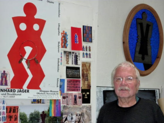 Image 1 of Bernhard JAËGER, 'Endspiel', litografia