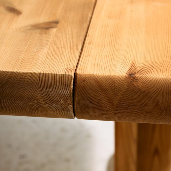 Image 1 of MK11071 Set da pranzo in pino di Rainer Daumiller per Hirtshals Savvaerk, set di 7 persone