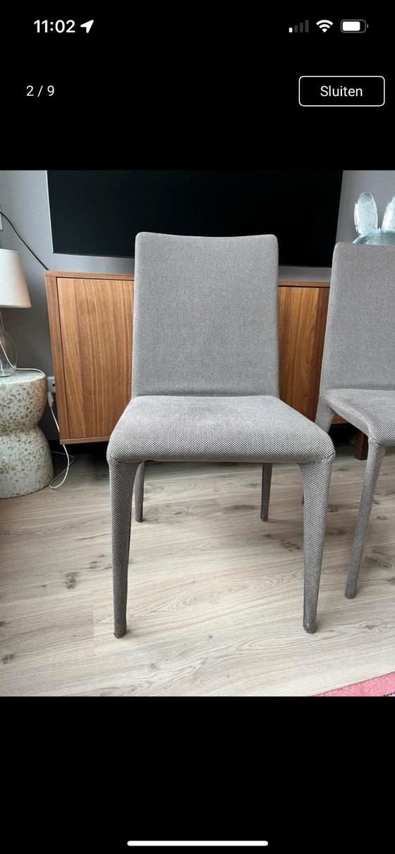 Image 1 of 2 sedie da pranzo Bonaldo - beige/crema