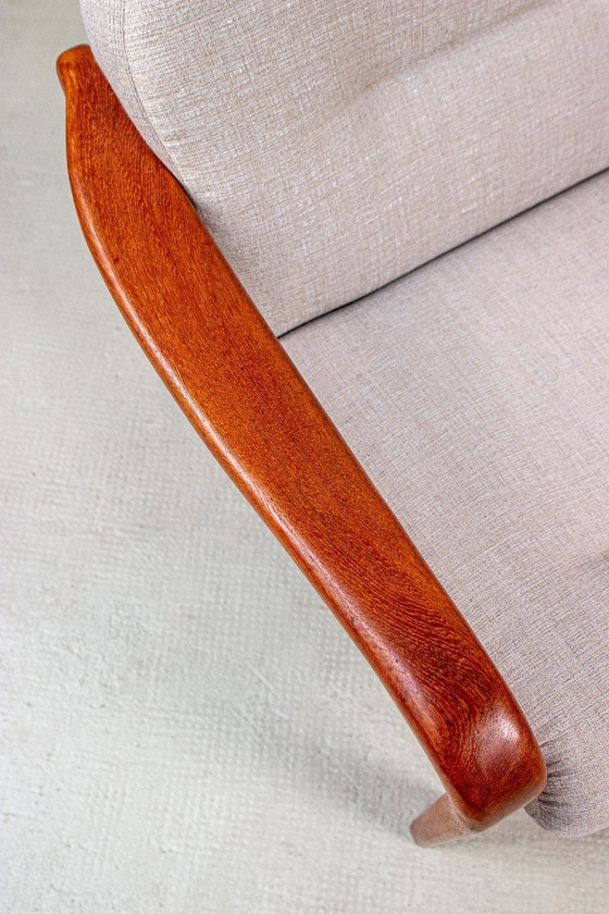 2 poltrone vintage in teak, stile danese anni '60. – Komfort, Textile (photo 7 of 18)