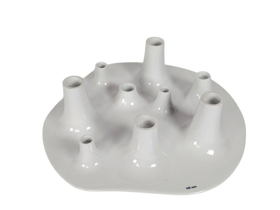 Image 1 of Diseño holandés - Willem Noyons - "Fruit en Fire" - Frutero/candelabro - 2000