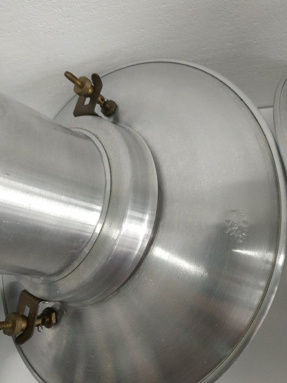 Image 1 of Set of unique and rare 'small' vintage Ucello fisherman's lamps ceiling lamp