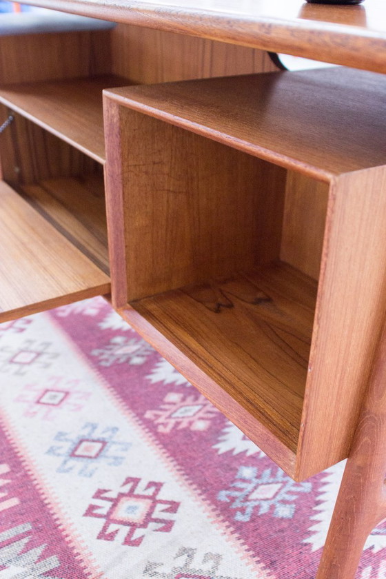 Image 1 of Omann Jun Model 75 Desk Vintage Teak Danish