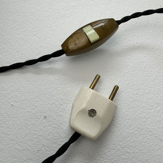 Image 1 of OUDE VINTAGE BUREAULAMP