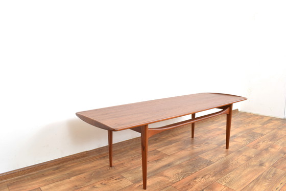 Image 1 of Table basse en teck du Mid Century par Tove Kindt-Larsen pour France & Søn / France & Daverkosen, 1960S