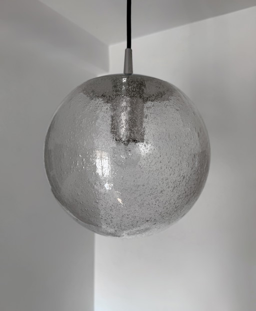 Bubble Glass Hanging Lamp 70s