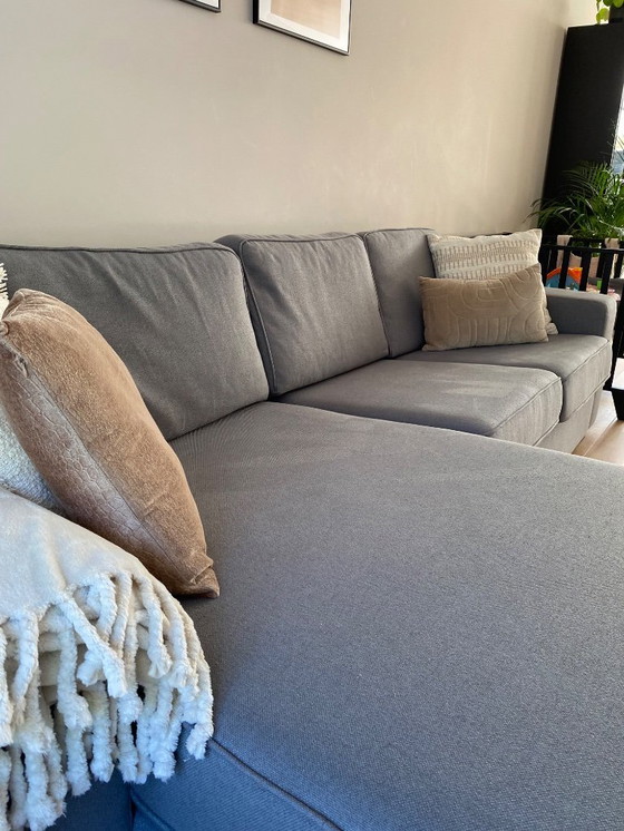 Image 1 of Divano Goossens a 3 posti con chaise longue