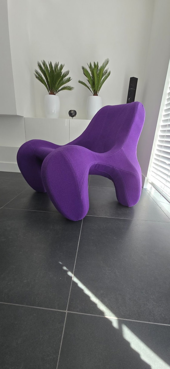Image 1 of Max Jungblut - Fauteuil - Club 112 Kvadrat Hallingdal 702 - Tissu