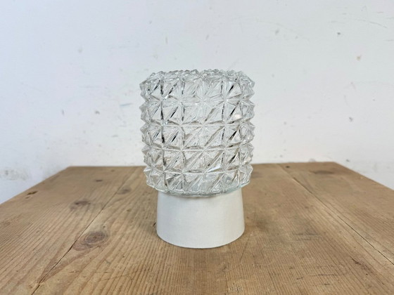 Image 1 of Lampada da soffitto vintage in porcellana bianca, anni '70