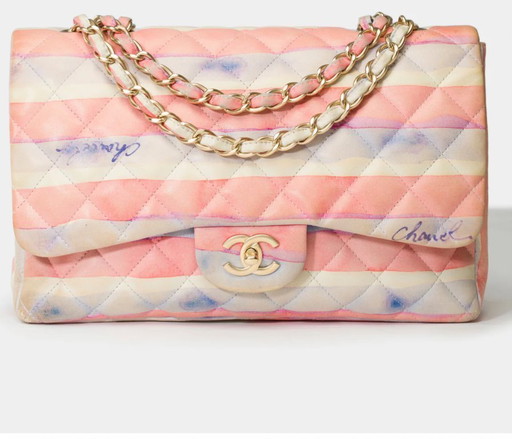 Sac CHANEL Timeless/Classique en Cuir Multicolore - 101723