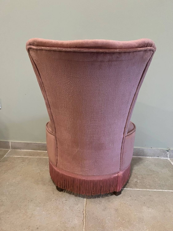 Sedia crapaud rosa – Poltrone, Velvet (photo 8 of 13)
