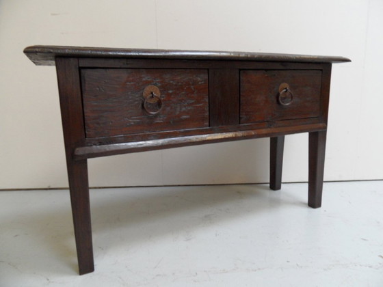 Image 1 of Antique side table