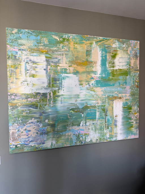 Lynn Spoor Green Oasis 2022 150x120 cm