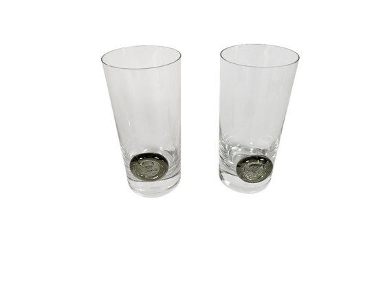 Image 1 of Rosenthal Studio Linie - Bjørn Wiinblad - Sigillo dei pirati - 2 bicchieri - Anni '70