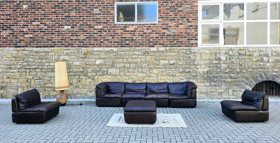 Image 1 of Modulaire bank vintage jaren 60 70 banken mid-century jaren 60 70 modulaire bank