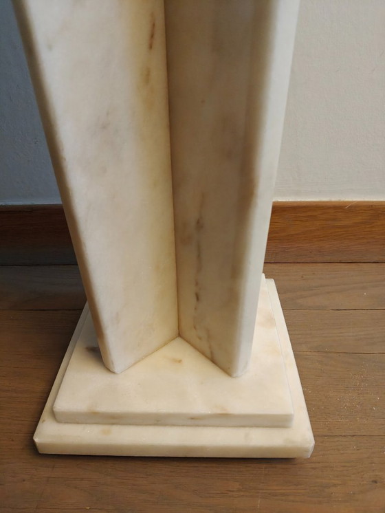 Image 1 of Marble column / pedestal - Art Deco - ca. 1930-1950