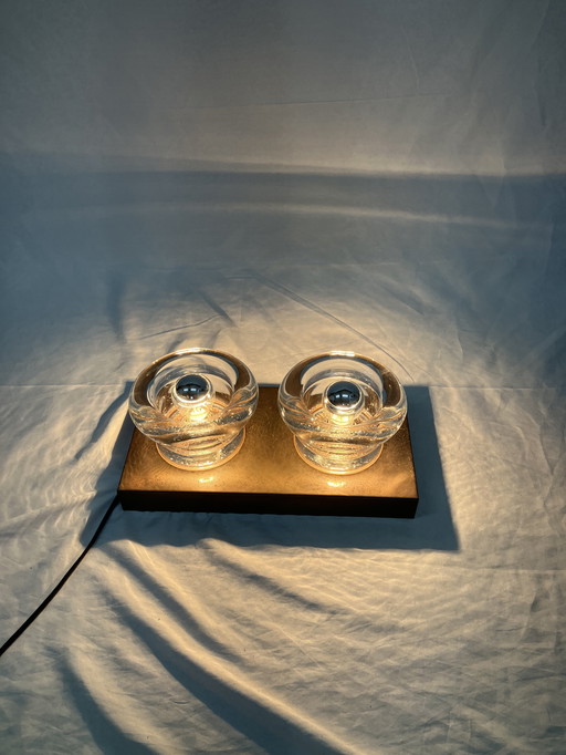 Vintage Space Age Wall Lamps by Gebrüder Cosack Leuchten