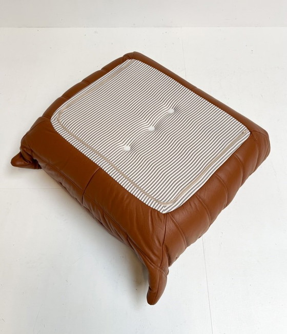 Image 1 of Pouf en cuir de Michel Ducaroy pour Ligne Roset, après 2020
