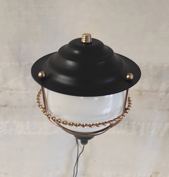 Image 1 of Marine lantern-style wall light - 1950s