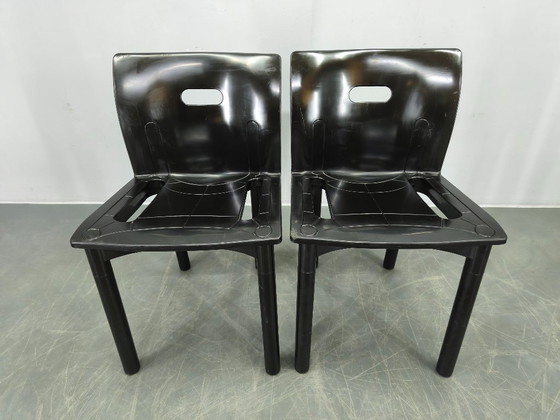 Image 1 of Set aus 4 Kartell Stühlen Modell 4870 von Anna Castelli Ferrieri