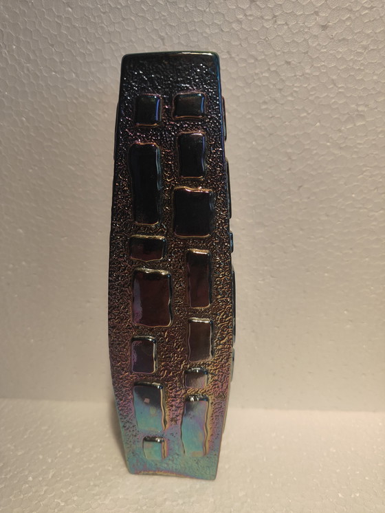 Image 1 of LGW Leinauer Glaswerke Pfauenauge Jarrón