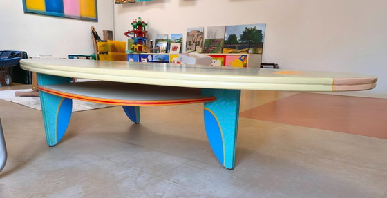 Image 1 of * Artistic Design Wall Cabinet and Matching Coffee Table *