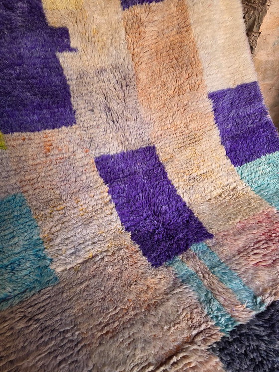 Image 1 of Alfombra Boujaad marroquí abstracta 265 x 160 cm