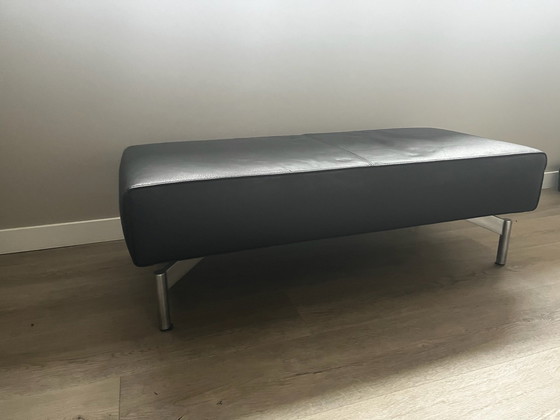 Leolux calf leather Footstools & poufs, Black (photo 2 of 5)