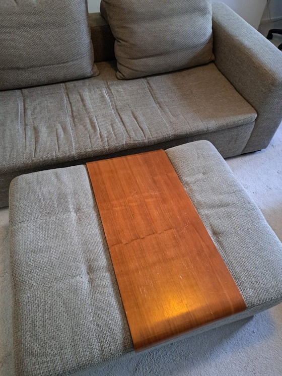 Image 1 of Divano a due posti con pouf - BoConcept